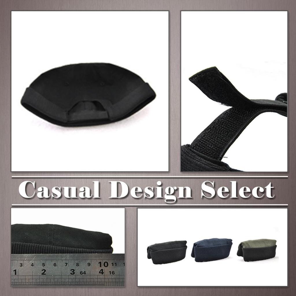 One Limitation Roll Stylish Street Style for Men and CP531 Cap, Brim, Roll-Up Hat, Women, (Black)