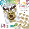 Radošs komplekts Pikseļu atslēgu piekariņš 4x3cm Ziemeļbriedis