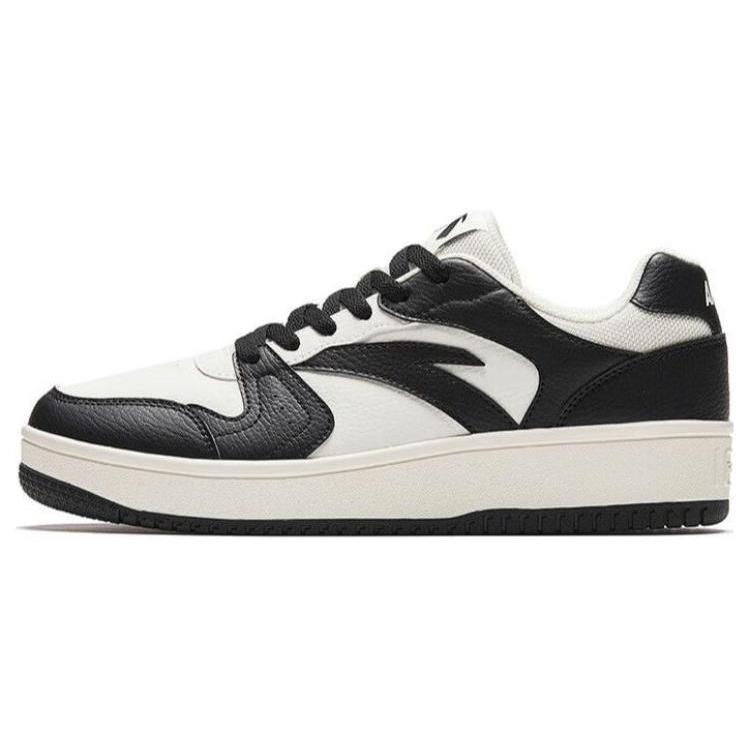 

Anta Little Zero Feeling Slip Resistant, Abrasion Resistant, Lightweight Low top Skateboard Shoes Men s Black White 912518068F-2 40