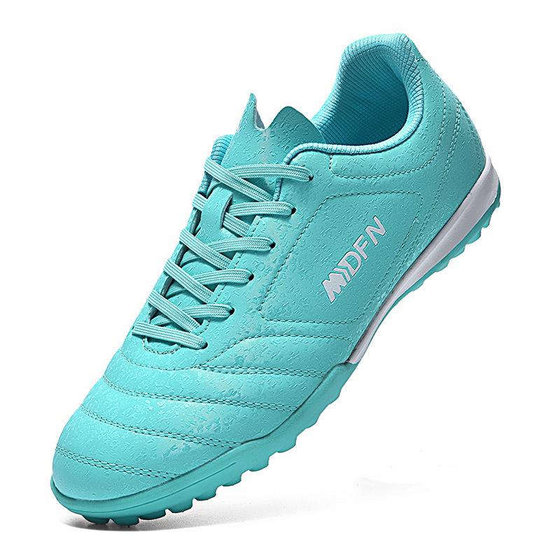 Girls Nail Training Football Shoes Men's Broken Nails Children's Football Shoes Low-top Students Mandarin Ducks Long and Short Price