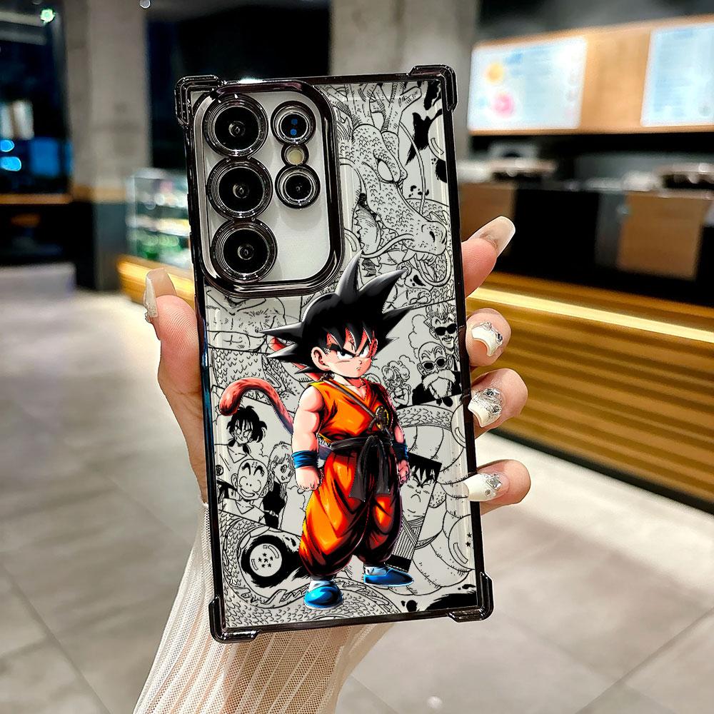 Süße Dragon Ball Son Goku Hülle Für Galaxy S26Ultra Handyhülle Für Samsung S26 S25 S24 S23 S21 Ultra S20 FE S25 Plus Weiche Hülle