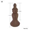 Unregelmäßig geformter Silikondildo - Stiller manueller weiblicher Masturbator