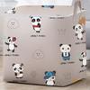 Non-woven Printed Quilt Storage Bags Large-capacity Household Sundries Storage Bags Foldable Clothes Dust-proof Storage Bags