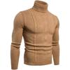 Men's Thickened Turtleneck Long-sleeved Warm Knitted Sweater