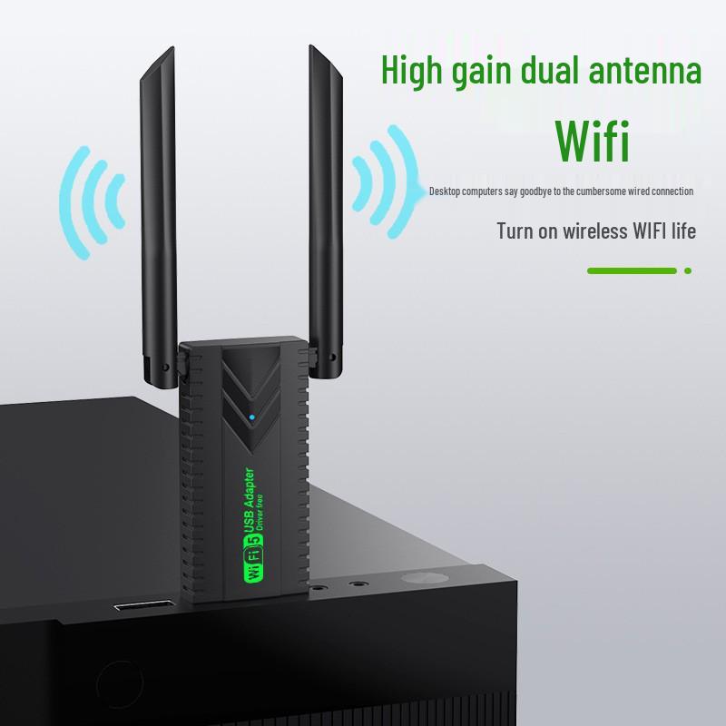 USB Dual-Band 5G Wireless Network Card with Bluetooth Receiver