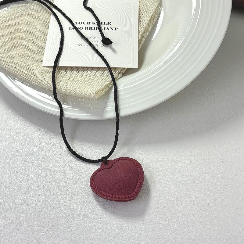 Portable Leather Cool Style Necklace Bag for Bluetooth Headset, Glasses, Keys