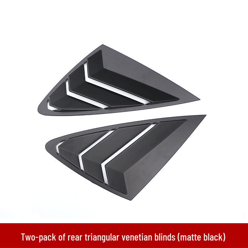 Rear Window Louvers/Air Vent Spoiler for Roewe I6/Ei6/I6Plus Triangular Window