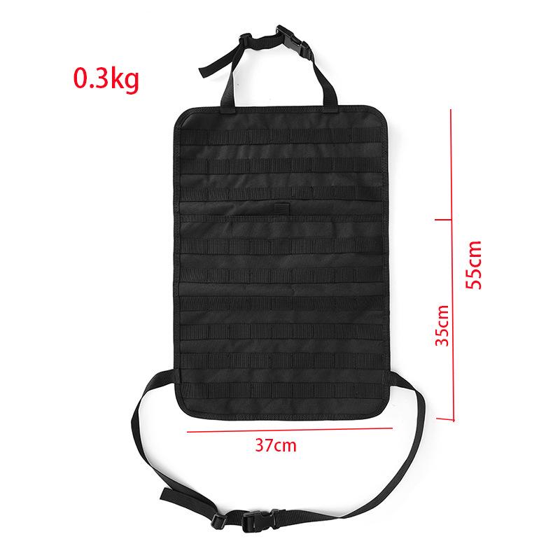 Tactical Molle Car Seat Organizer for Tablets