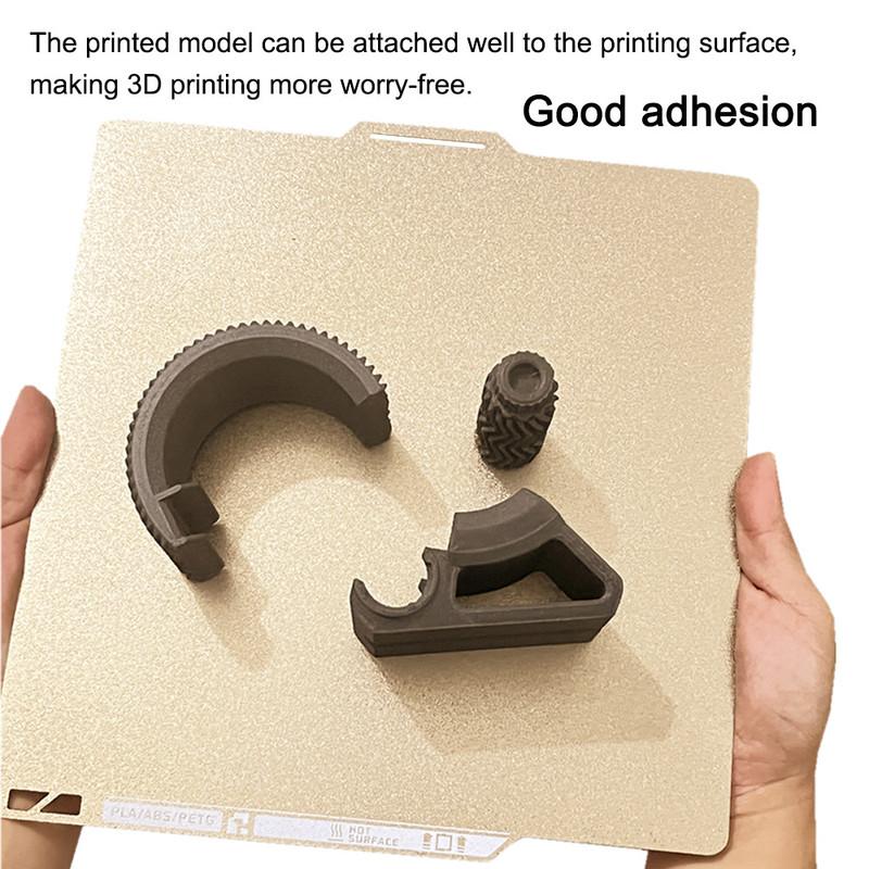 PEI Sheet For Bambu Lab P2S Build Plate 257x257mm 0.5mm Thickened Plate Double-sided Heated Bed for BambuLab P2S Accessories