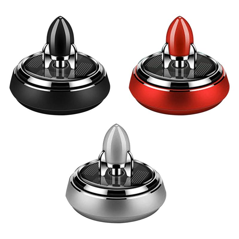 Car AromatherapySolar Magnetic Levitation Car Rotating for Creative Ornaments Oil Diffusers
