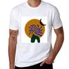 Bended Florals Tshirt Simple Casual Short Sleeve Tee