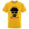 2pcs Mens Tshirt 100 Cotton Short Sleeve Breaking Bad Heisenberg Print Men Tshirt Casual Tshirt Cool Tshirt Male Tees Top