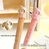 4Pcs Variable Moods Black Ink Exam Pens 0.5 Mm Kawaii Cartoon Pens New Cat Gel Pen Set  Student