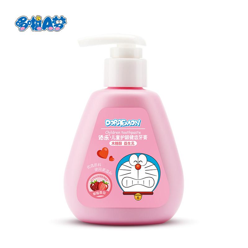 Tianle Children's Anti-cavity Toothpaste 150g (2 Bottles, Apple & Strawberry)
