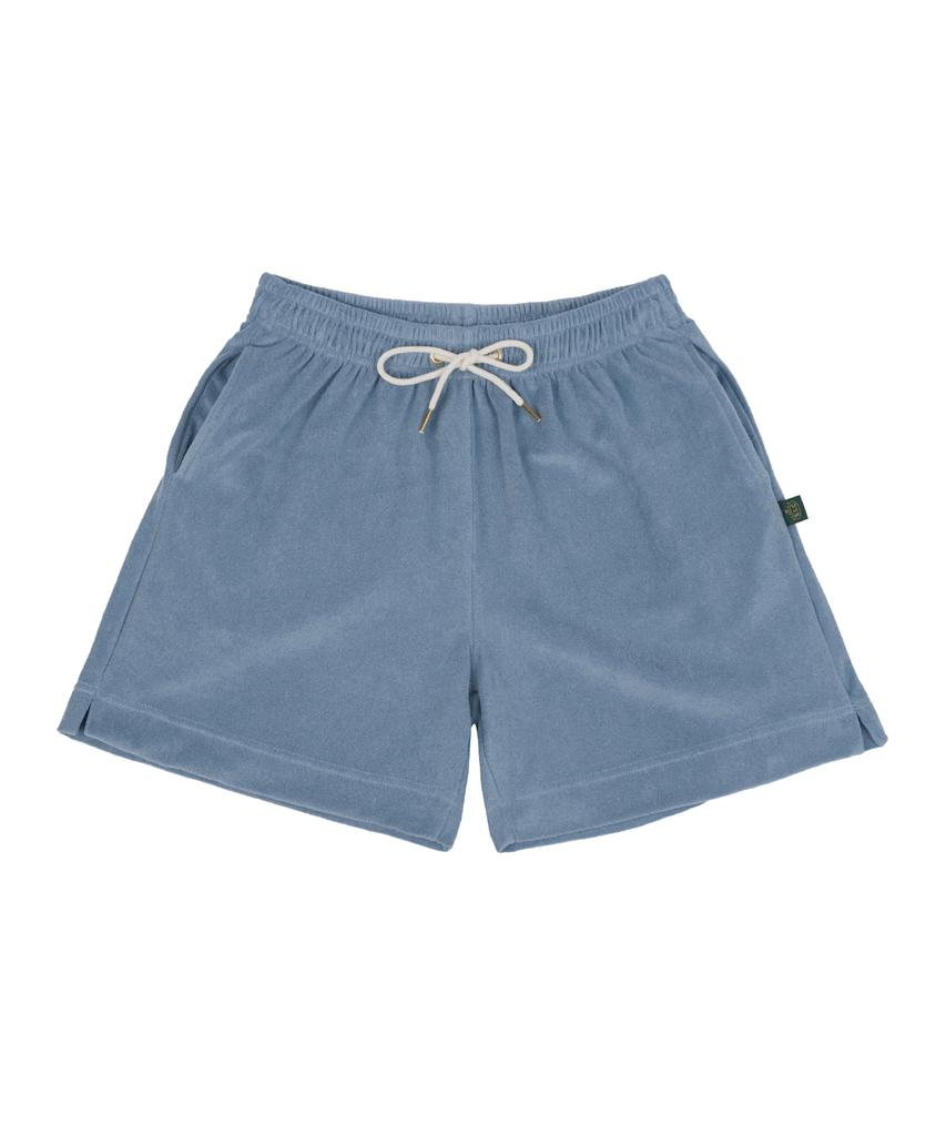 Seleodeilejeokeulleob Leisure Terry Short Pants (Unisex) - Sky Blue