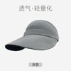 Quick-drying Wide-brimmed Baseball Cap for Women, Summer UV Protection Breathable Sun Hat, Black-coated Sun Protection, Face-slimming Sun Hat