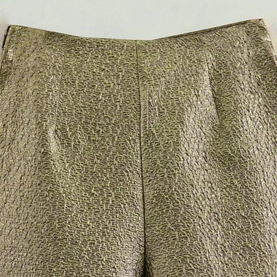 Women Autumn Winter Mini Skort High Waist Knot Pleated Shorts Skirt Solid Color Elegant Woman Short Pants Streetwear