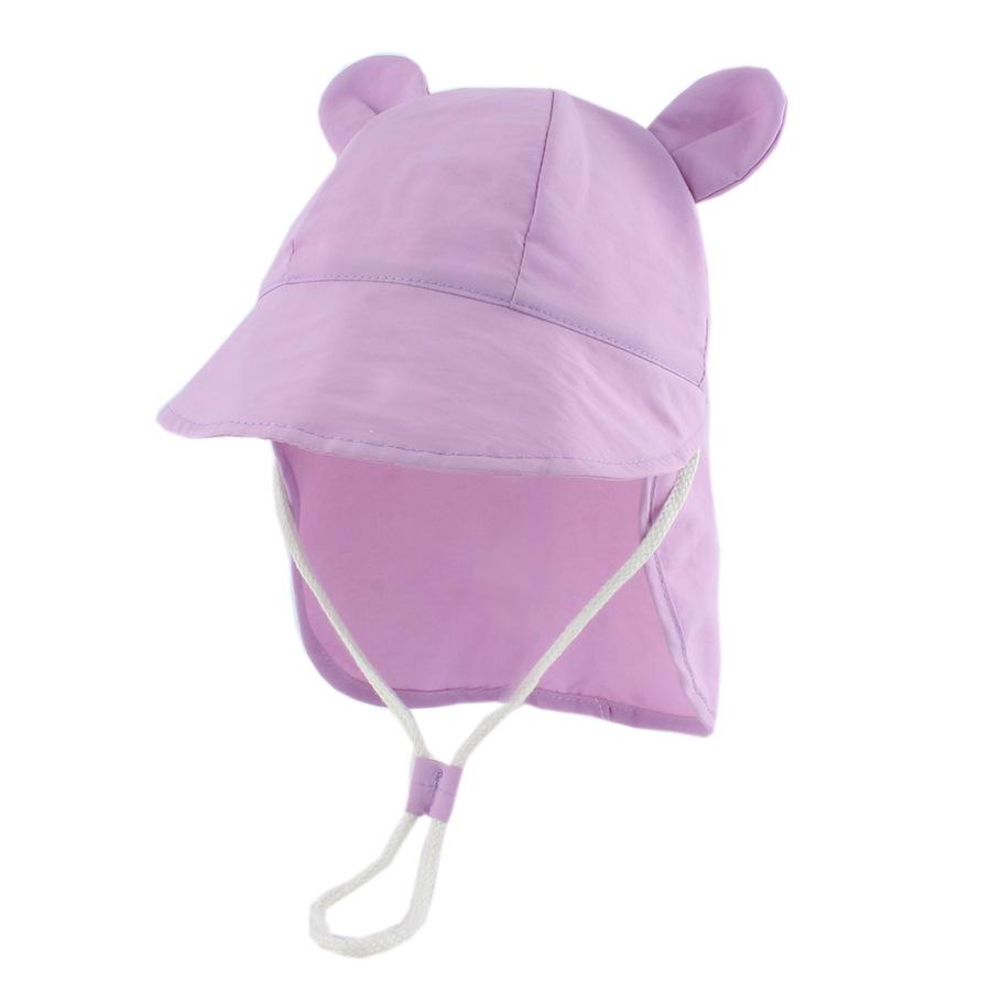 2026 Baby Sun Hat with Cute Bear Ears – Quick Dry Bucket Style for Spring & Summer Beach Days
