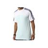 Adidas Originals Side Stripe Color Block Short Sleeve T-Shirt Men Tops HC2101