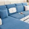 Fodera per cuscino per sedile per divano jacquard, rimovibile, per soggiorno, federa elastica per cuscino per animali domestici, per bambini, lavabile, per mobili