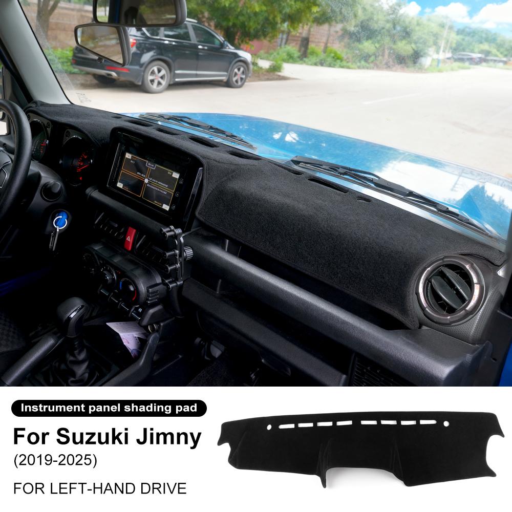 

Для Suzuki Jimny JB64 JB74 -2025 Накладка на приборную панель автомобиля Коврик Ковер Подкладка Накидка от солнца Подушка Накладка на приборную панель for left-hand drive