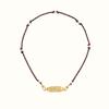 Retro Colored Stainless Steel Pendant Necklace For Women Handmade Braided Rope Chain Jewelry Accessories