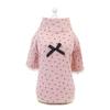 Pet clothes  and winter dog clothes bow bottoming shirt