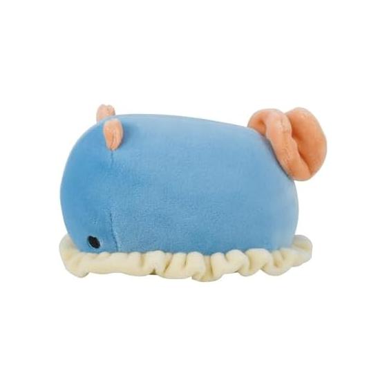 Ribuhaato Mascot Marshmallow Aquamie Sea Slug (Total length approx. 11cm) Plush Toy Fluffy 28210-65