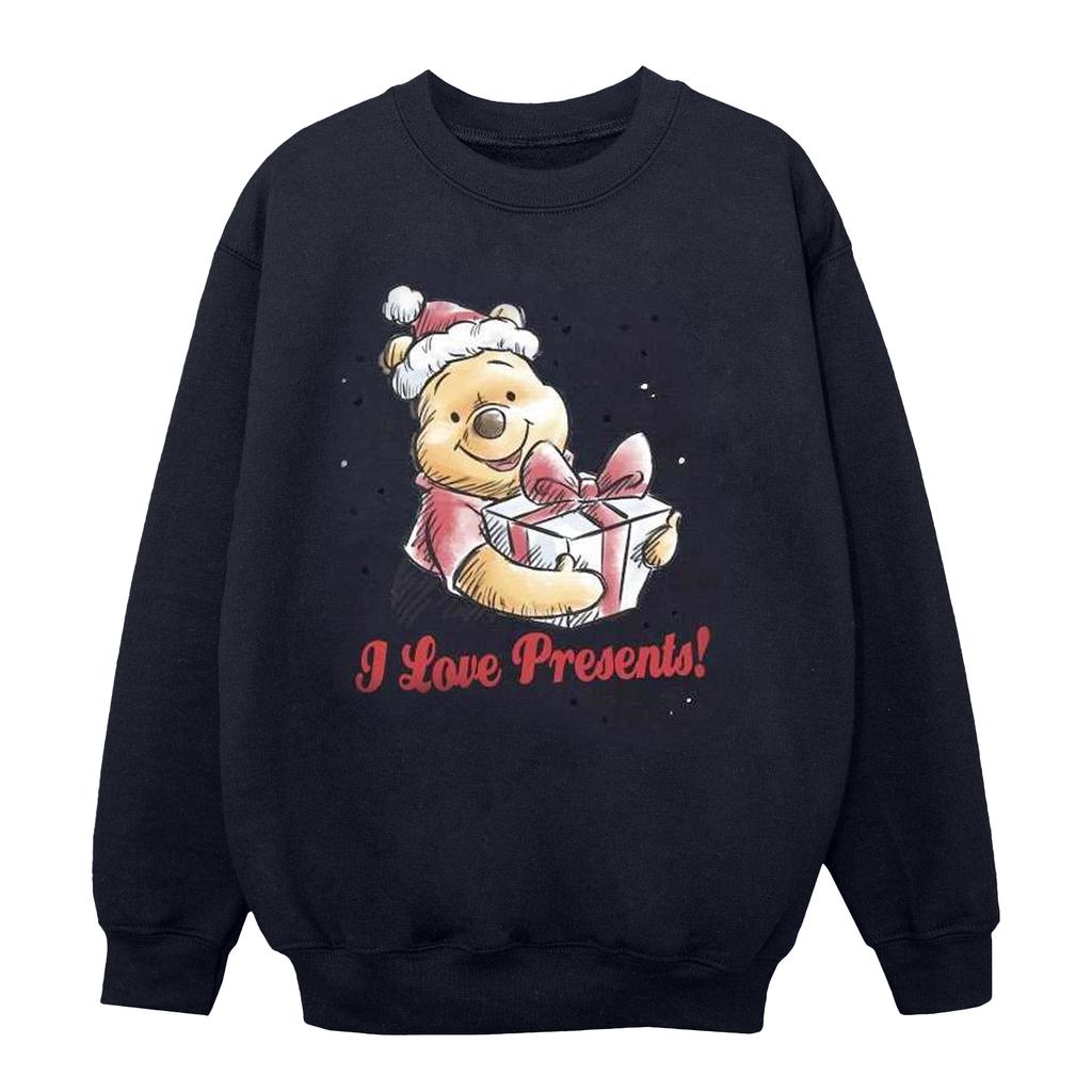Disney Sweatshirt mit Aufschrift „Winnie The Pooh Love Presents“ für Mädchen