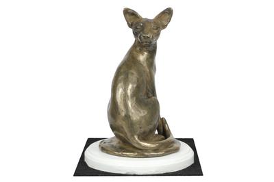 Egyptian Mau Cat Cat Statuette, Figurine On a White Base, Trophy for a Dog Show by – Collectible Figurine | Art-Dog