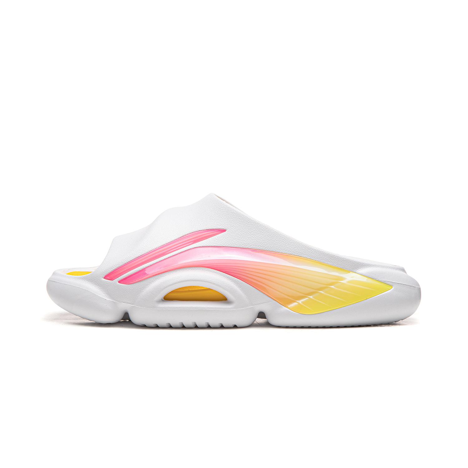 

Li Ning Badfive Шлепанцы Повседневные Удобные Модные Толстая Подошва Увеличивающие Рост Нескользящие Износостойкие Дышащие Легкие Шлепанцы ABTW001-1 39.5