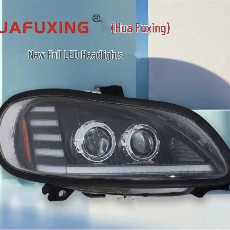 Freightliner M2 LED Headlight Assembly (2004-2013) - Super Bright Front Lights Driver Side