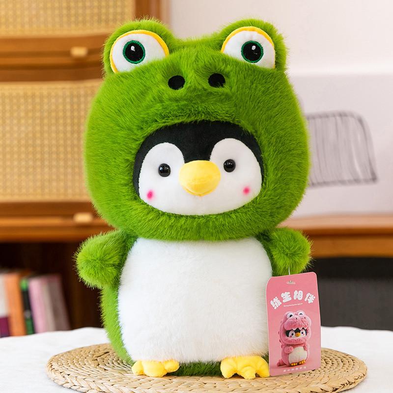 Plush Penguin Toy For Kids Baby Gift Soft Stuffed Animal With Pp Cotton Filling