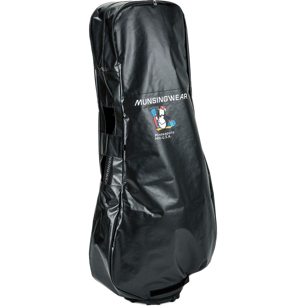 

Travel Cover Character Design Delivery Protection Caddy Bag Cover Golf MG4FBZ70M BK00 [Munsingwear] [ENVOY] (Black)