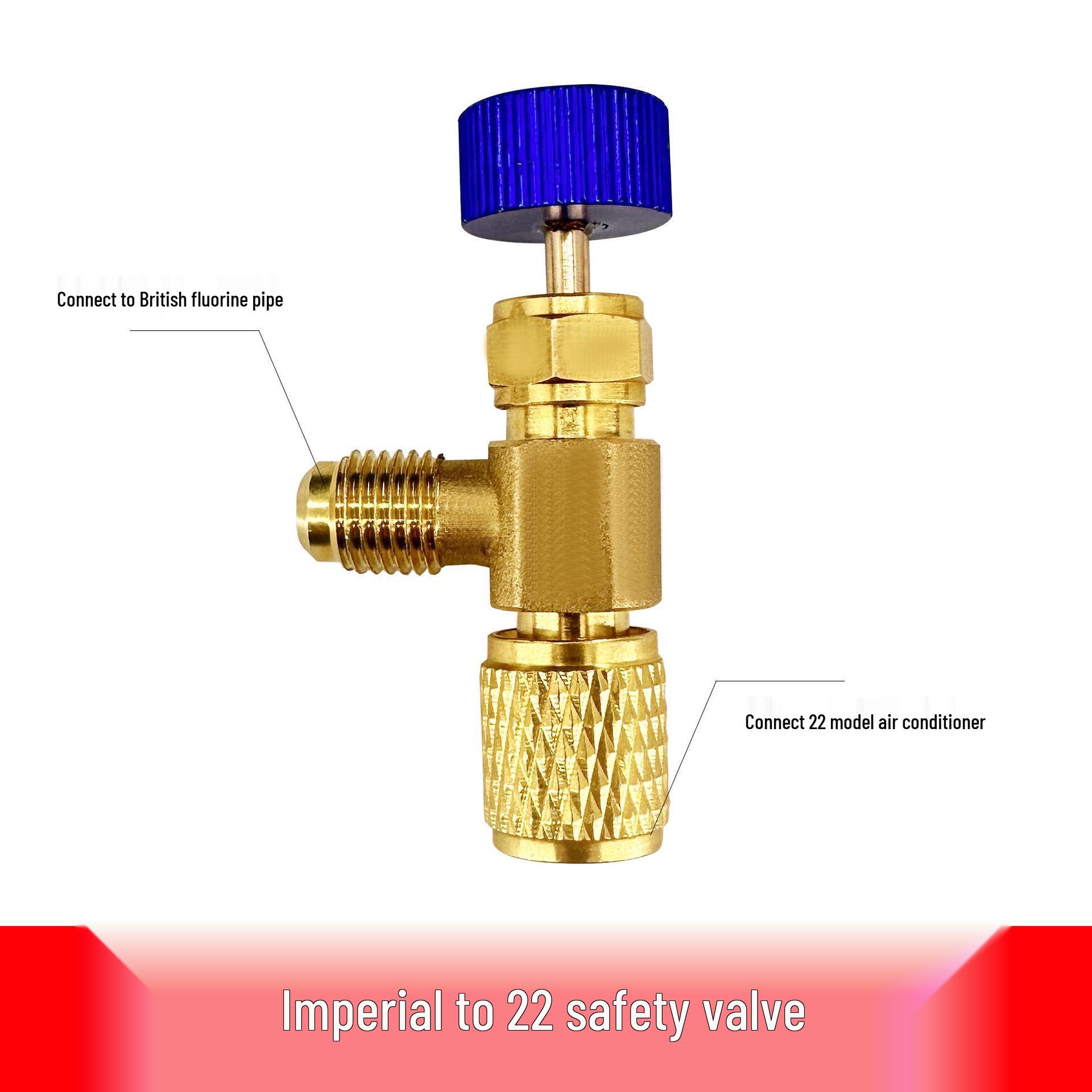 

Универсальный предохранительный клапан и адаптер для хладагента кондиционера 410/32, антифриз, фиксированная и переменная частота