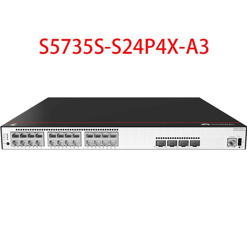Huawei Kunling S5735S-S24P4X-A3 24-Port Gigabit PoE+ Enterprise Switch