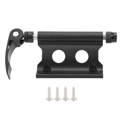 Fahrradgabelhalterung Schnellspanner Fahrradblock Vorderradgabel Fester Clip Gepäckhalter RackBlack