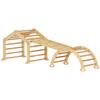 9-in-1 Indoor Climbing Frame, Ramp, Slide, Ladder, Writing Board, for Toddlers, Wood
