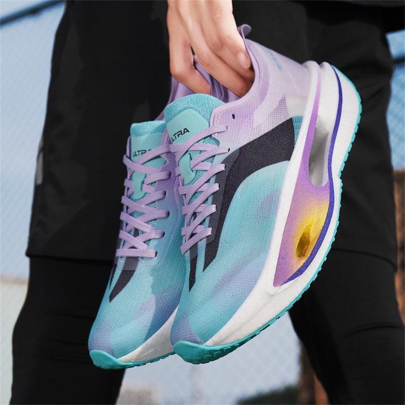 Running shoes Carbon board flying shadow 5U breathable male student sports adult racing running shoes female sports marathon shoes