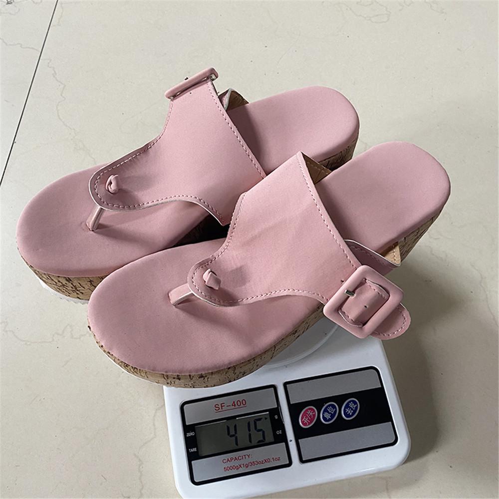 2021 Summer Large Platform Slippers