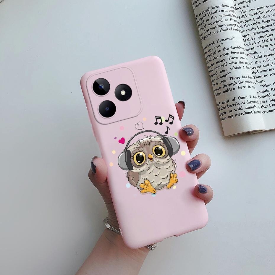 

Для чехла Funda Realme Note 50 RMX3834 Милое Сердечко Любви Силиконовый Мягкий Чехол для Телефона Для Realme Note 50 Задняя Крышка Note50 6.74 Coque Realme Note 50