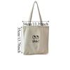 Portable Mommy Handbag Casual Cloth Shoulder Bag Simple Canvas Tote Bag  Travel