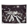 1pc BlackWhite Rock Show Pet Polyester Tapestry 2D Flat Print AllSeason Perfect Wall Decor for Bedroom Living Room