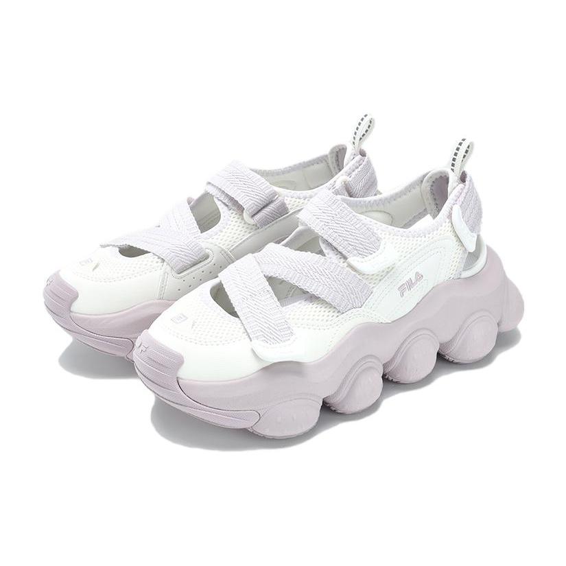 New FILA Core Fragola Fshion Moderno Sandals 'White Pink' Women's F12W321403FSG