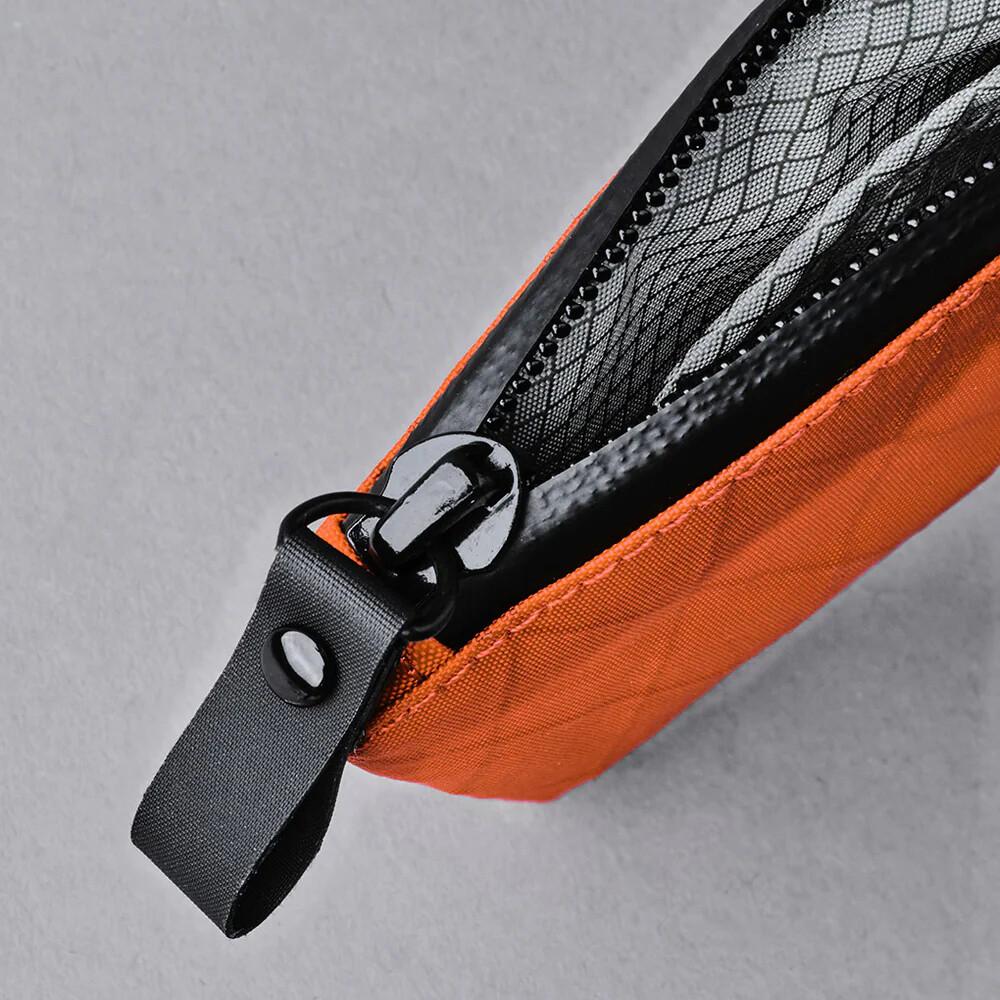 Men's Outdoor Anti-theft Brush RFID Card Bag Multifunctional ID Card Clip Pen Tool Key Headphone Mini Item Storage Bag