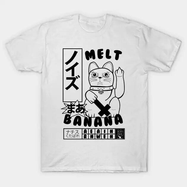 

New Melt Banana Cat Gift For Fans Unisex S-5XL Shirt Unisex T-Shirt XXL