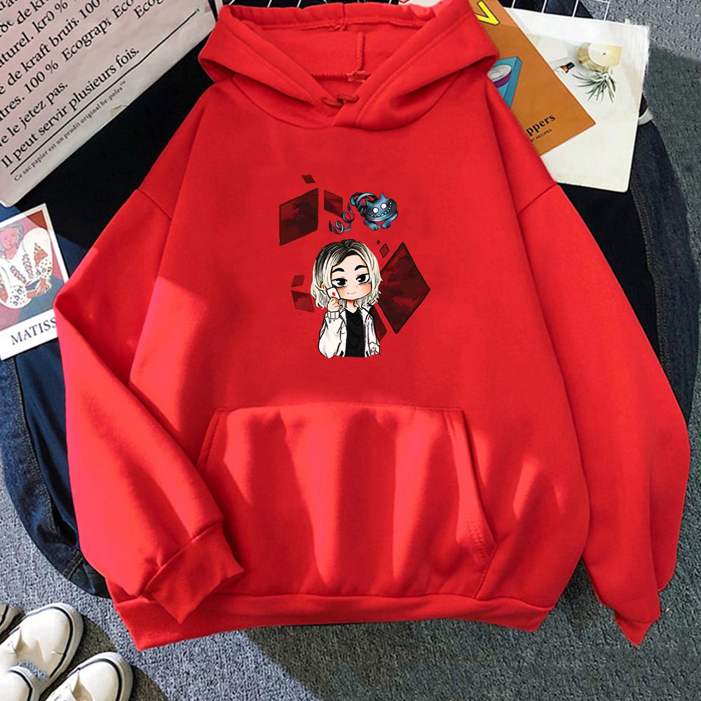 Alice In Borderland Oversized Hoodie Fashion Sense of Design Aesthetic Long-sleeved Sweatshirt Four Seasons Japanese Anime