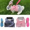 Stretchy Prevent Escape Ferrets Guinea Pig Rabbit Harness Rabbit Leash Bunny Leash Rabbit Vest