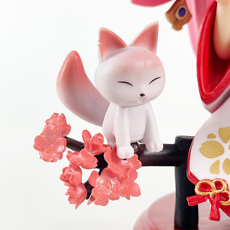 original god surrounds the second-dimensional girl Q version the eighth god son the sweet rain god Aya Hua walnut ornament gift