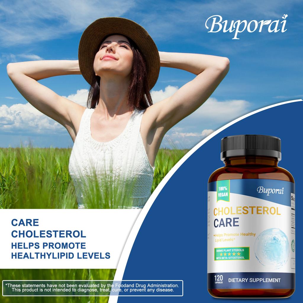 Contains a Mixture of Phytosterols, Fenugreek, and Polyeicosanol, Which Helps Lower Cholesterol and Blood Lipid Levels.